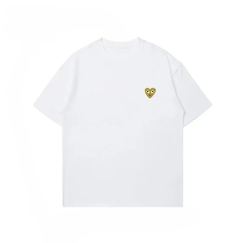 Streetwear Brand Japanese - Biała koszulka w kształcie serca, japońska,