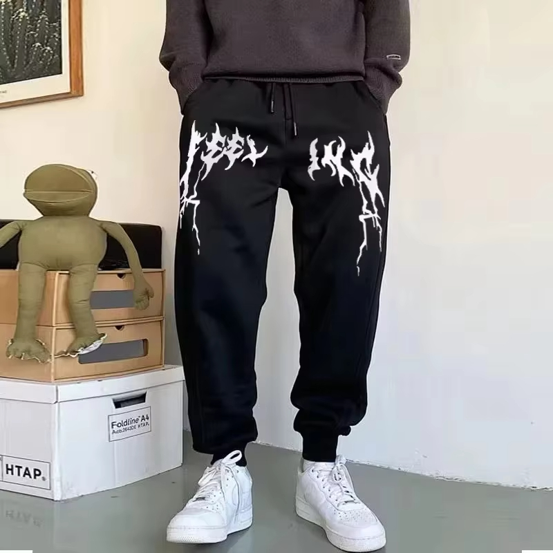 Streetwear Brand Joggers - Męskie spodnie dresowe 2025 Trend Oversize