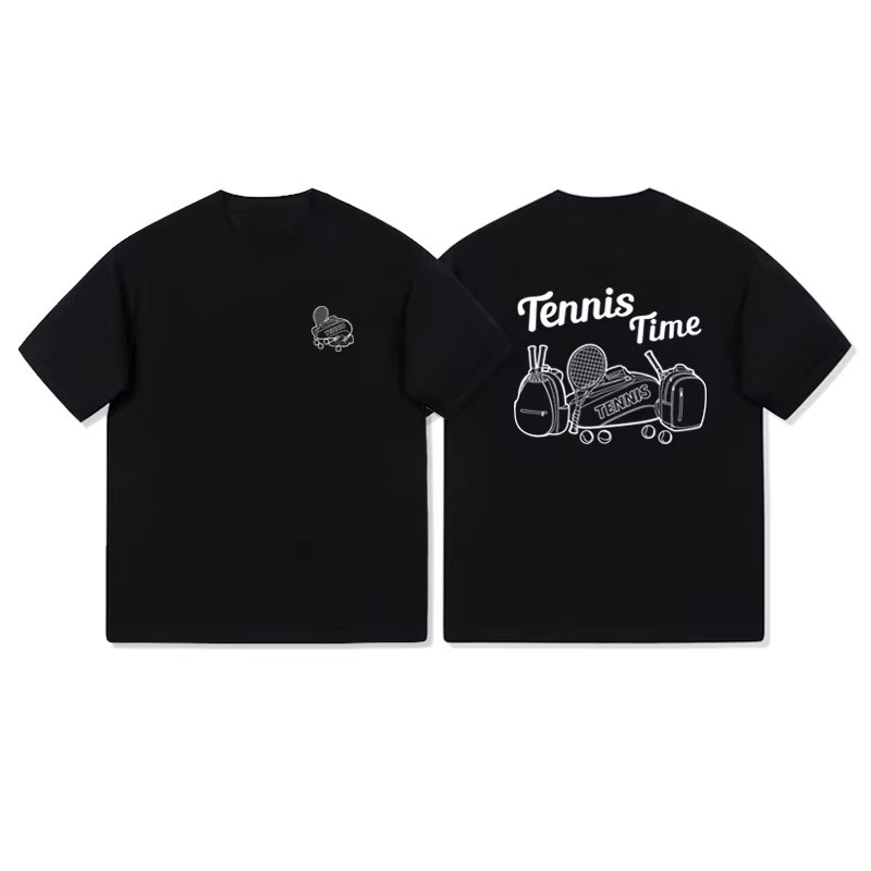 Streetwear Brand Backpack - Modny T-shirt z grafiką, bawełniany, męski