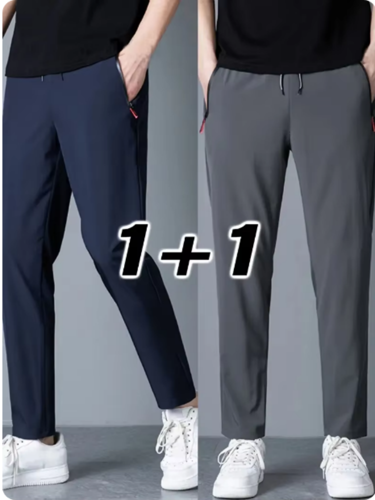 Streetwear Brand Joggers - 2 sztuki męskich spodni casualowych z