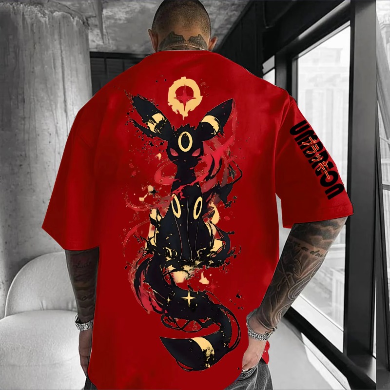 Streetwear Brand In Japan - Koszulka z nadrukiem Pokémon, edycja limitowana,