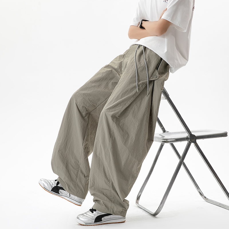 Streetwear Brand Joggers - Męskie spodnie typu joggers z jedwabiu