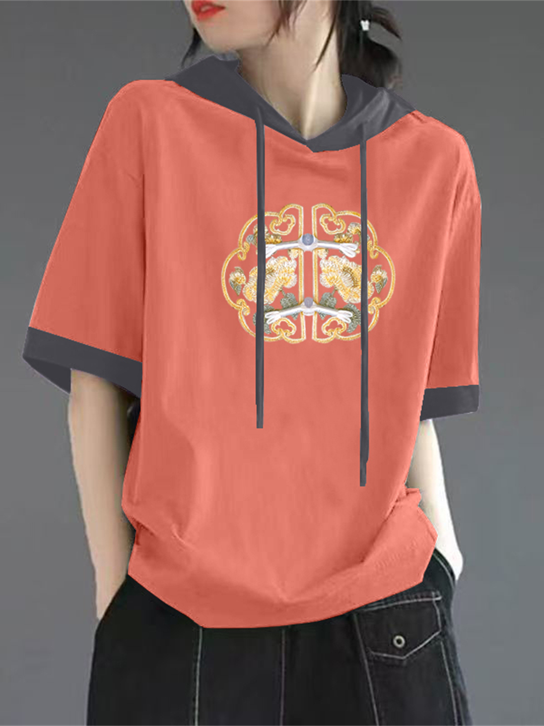 Czerwona koszulka damska z kró – Streetwear Brand Hoodies recenzja i cena