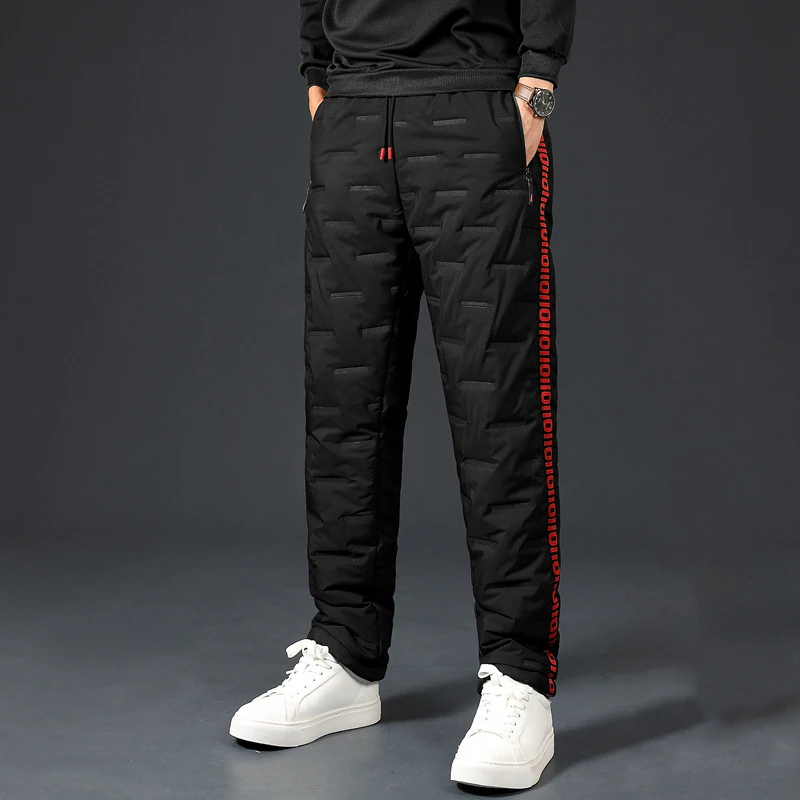 Zimowe spodnie puchowe z owcze – Streetwear Brand Joggers recenzja i cena