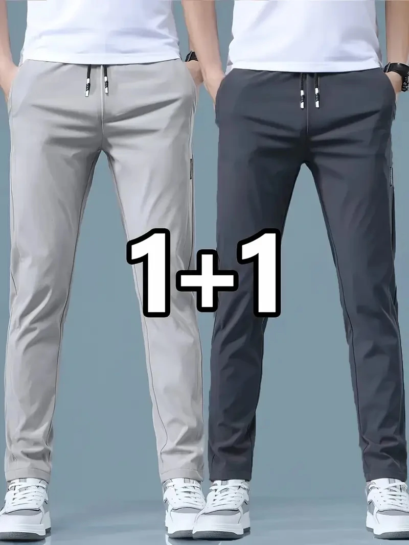 2026 2 sztuki Męskie spodnie c – Streetwear Brand Joggers recenzja i cena