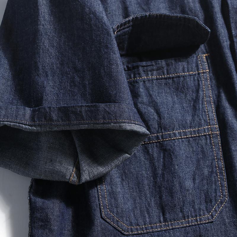 Męska koszula dżinsowa w stylu – Streetwear Brand Japanese recenzja i cena