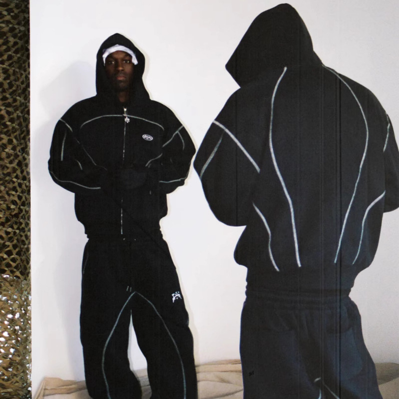 Luźna bluza z kapturem na zame – Streetwear Brand Hoodies recenzja i cena