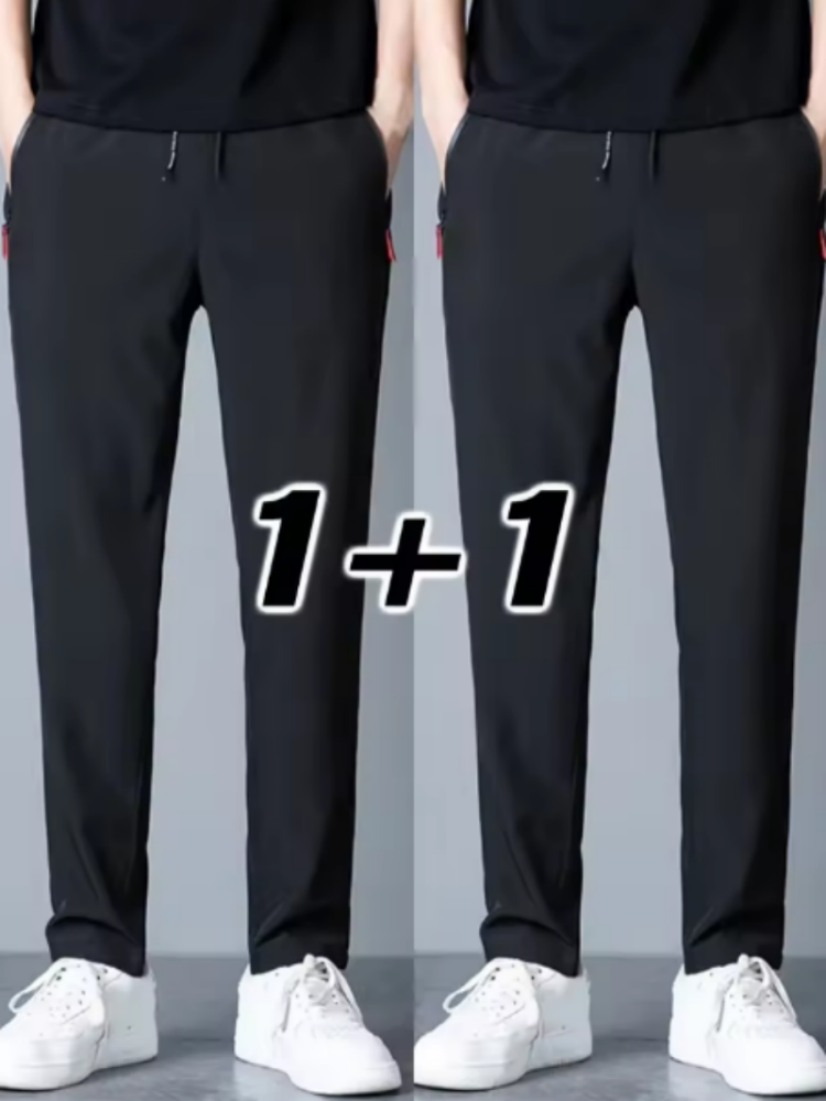 2 sztuki męskich spodni casual – Streetwear Brand Joggers recenzja i cena