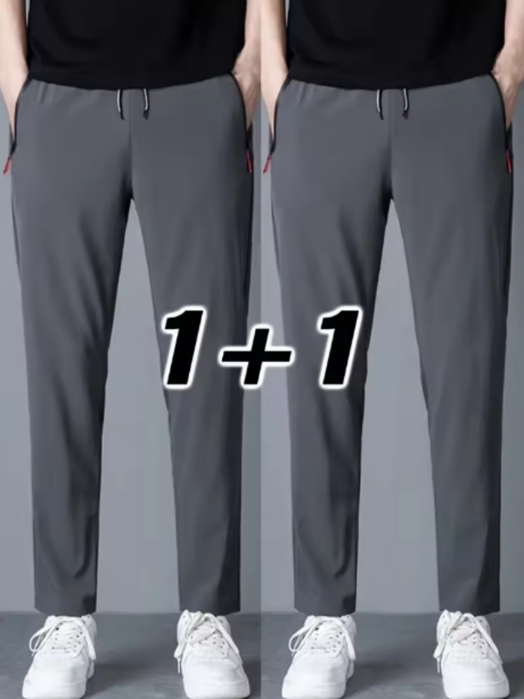 2 sztuki męskich spodni casual – Streetwear Brand Joggers recenzja i cena