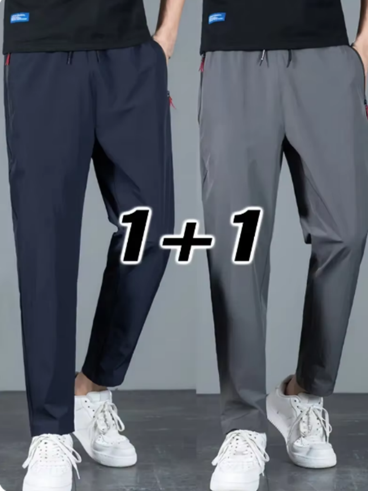 2 sztuki męskich spodni casual – Streetwear Brand Joggers recenzja i cena