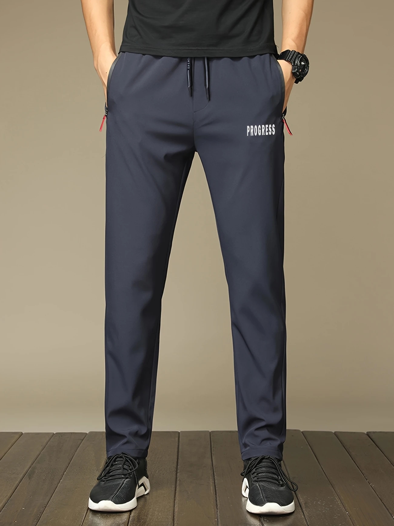 PROGRESS Męskie proste spodnie – Streetwear Brand Joggers recenzja i cena