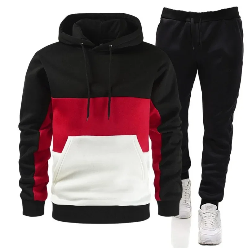 Męski 2-częściowy komplet: blu – Streetwear Brand Hoodies recenzja i cena