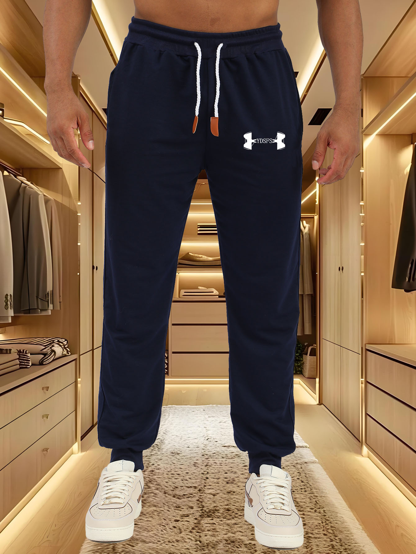 Męskie spodnie dresowe z nadru – Streetwear Brand Joggers recenzja i cena